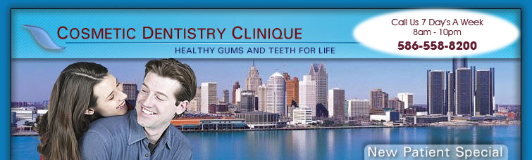 Cosmetic Dentistry Clinique in Warren and Detroit Michigan: Call 586-558-8200
